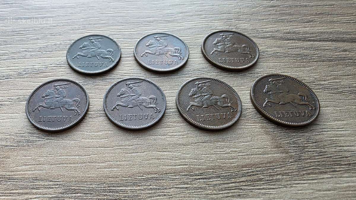 1936 metų 2 smetoniški centai - nuotraukos Nr. 8