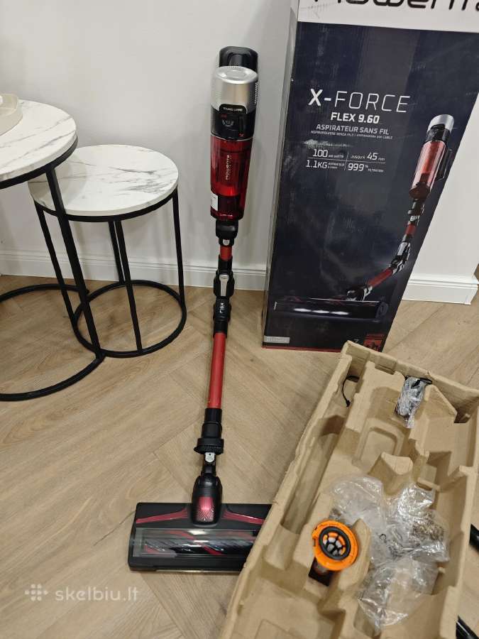 Rowenta (Tefal) 9.60 dieve Flex siurblys-šluota - nuotraukos Nr. 3