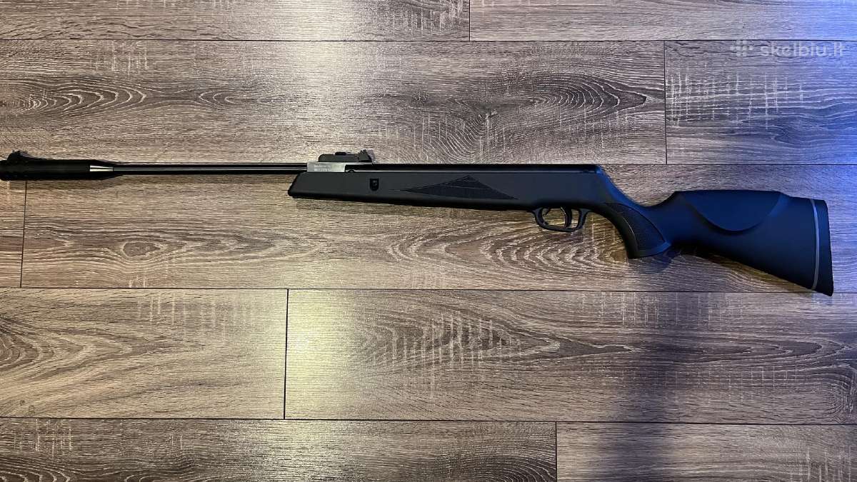 Orinis šautuvas su duslintuvu 4,5mm - nuotraukos Nr. 2