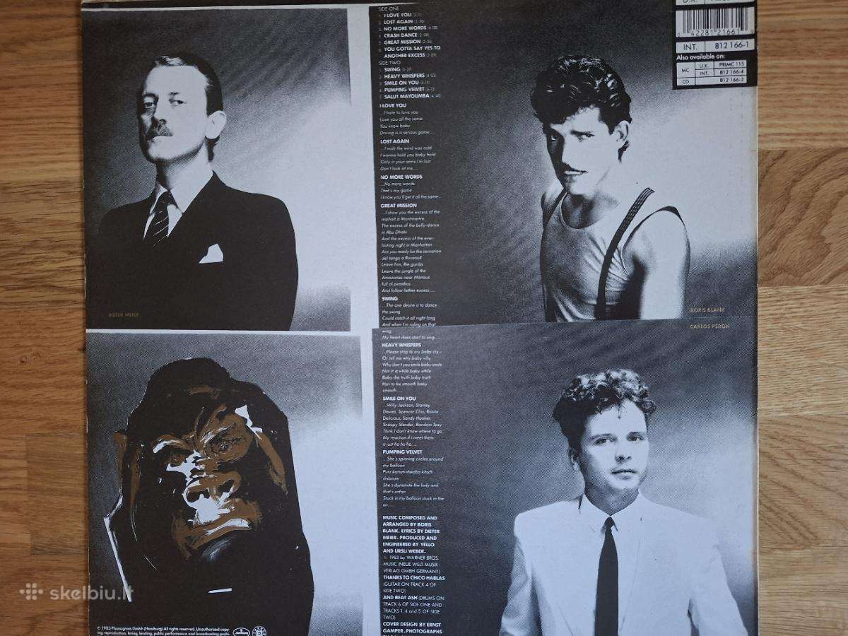 Yello 1983 ‘you Gotta Say Yes To Another Excess" - nuotraukos Nr. 2