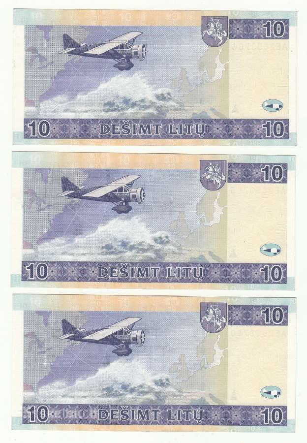 10 litų 2001 m - nuotraukos Nr. 2