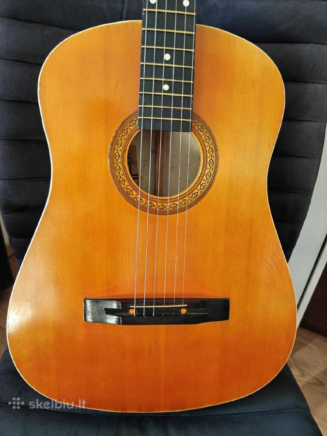 Parduodama retro gitara - nuotraukos Nr. 3