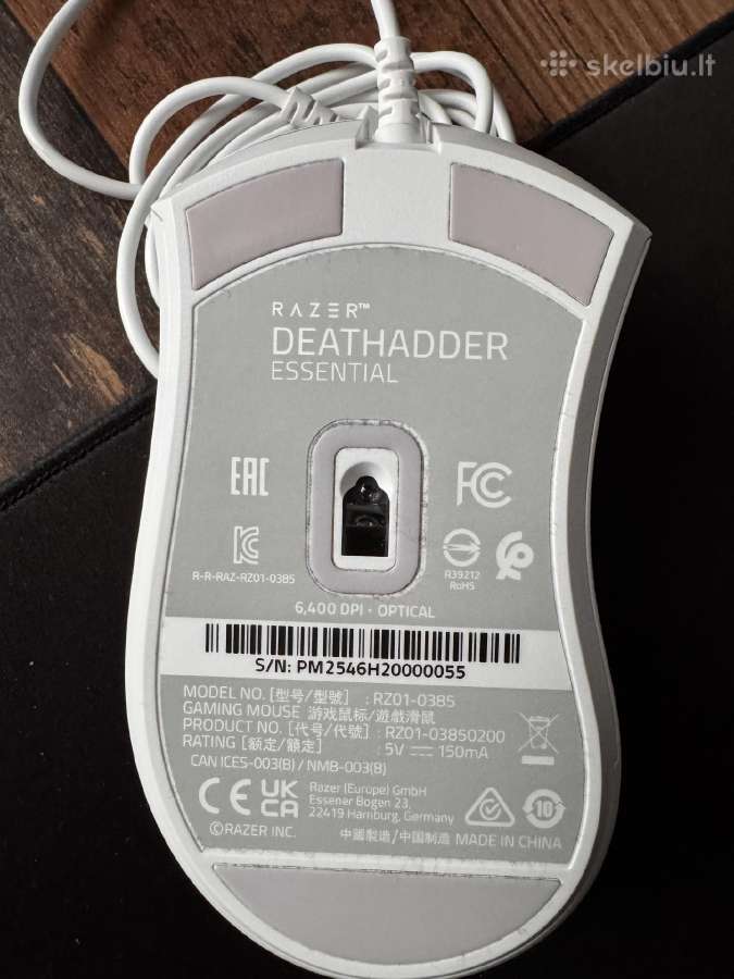 Razer Deathadder kompiuterio pelė - nuotraukos Nr. 2