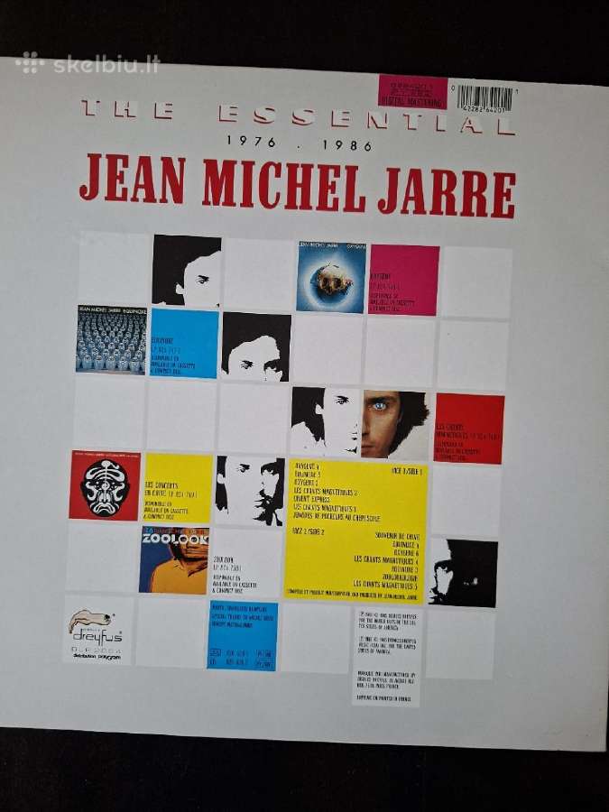 Jean Michel Jarre 1989 "Jarre Live" - nuotraukos Nr. 2