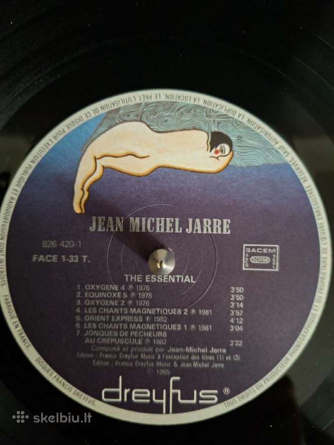 Jean Michel Jarre 1989 "Jarre Live" - nuotraukos Nr. 3