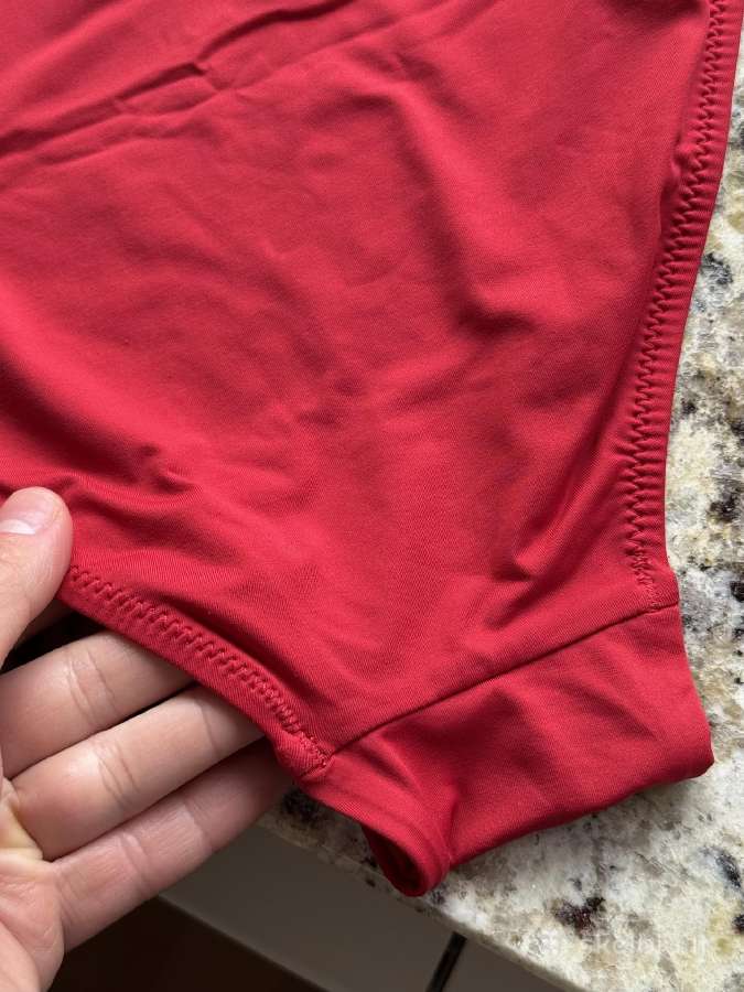 Oysho Ruffle raudonas atskiras bikinis 40-42 dydis - nuotraukos Nr. 7