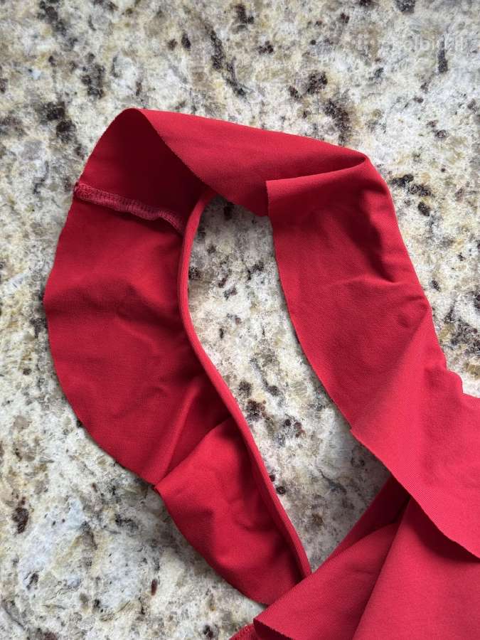 Oysho Ruffle raudonas atskiras bikinis 40-42 dydis - nuotraukos Nr. 12
