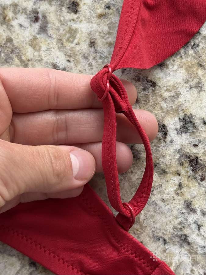 Oysho Ruffle raudonas atskiras bikinis 40-42 dydis - nuotraukos Nr. 18