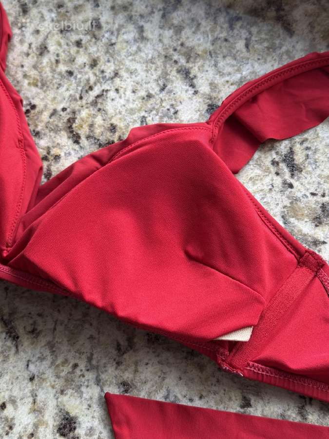 Oysho Ruffle raudonas atskiras bikinis 40-42 dydis - nuotraukos Nr. 22