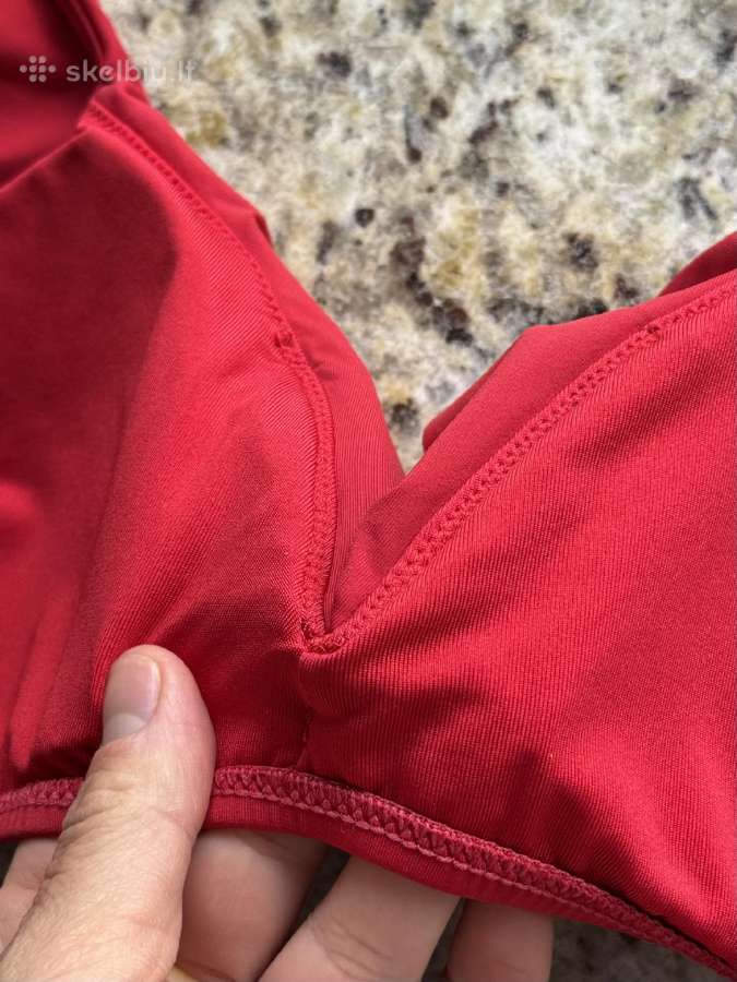 Oysho Ruffle raudonas atskiras bikinis 40-42 dydis - nuotraukos Nr. 24