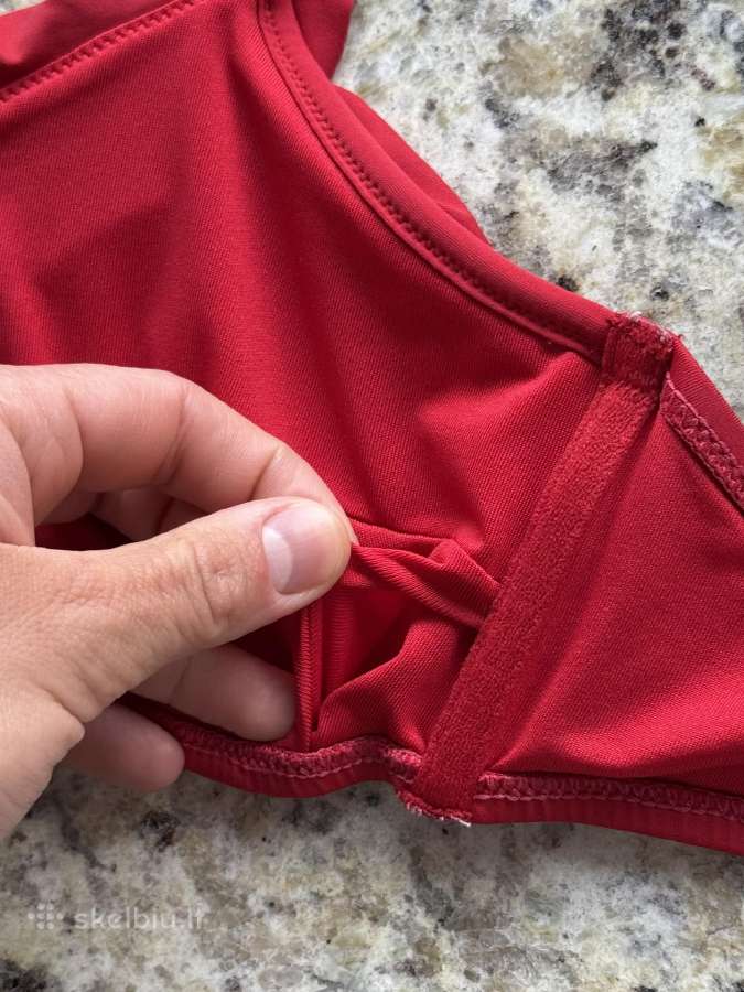 Oysho Ruffle raudonas atskiras bikinis 40-42 dydis - nuotraukos Nr. 27