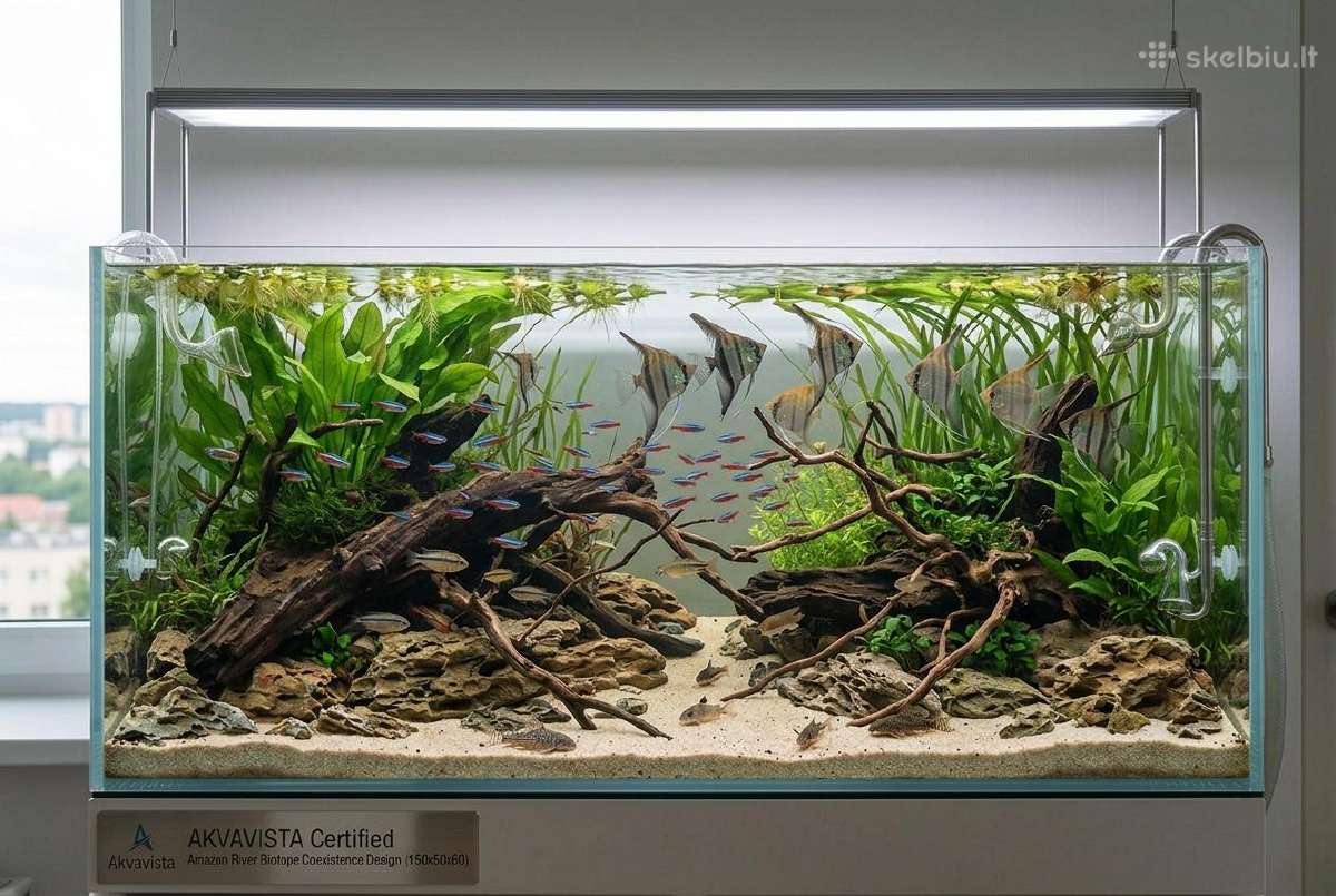 Akvariumu irengimas ir prieziura - nuotraukos Nr. 3
