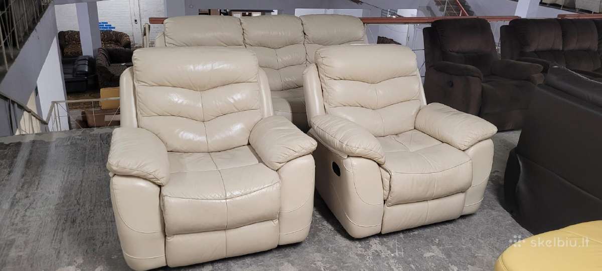 Reglaineris Odinis komplektas 3+1+1 Sofa lova - nuotraukos Nr. 4