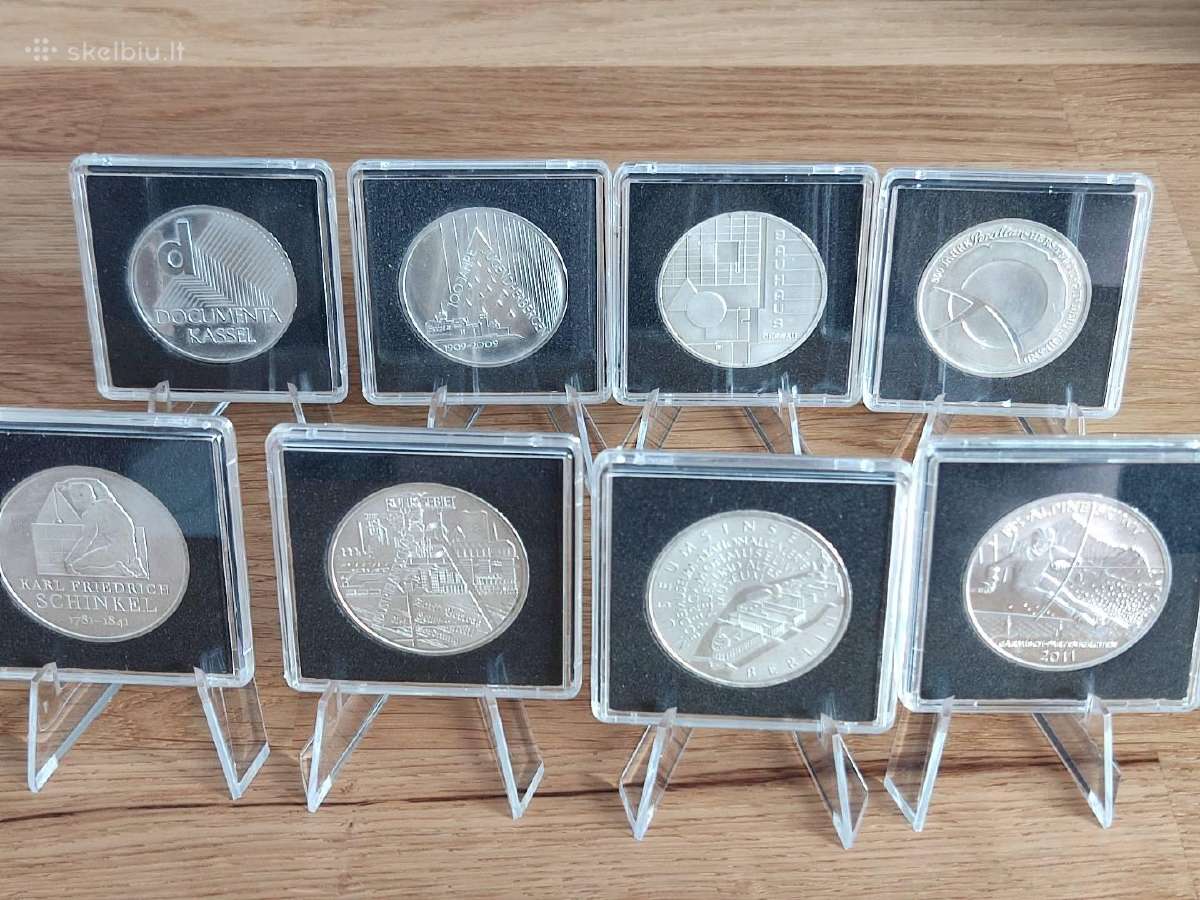 10 vnt vokiškų sidabrinių monetų - nuotraukos Nr. 2