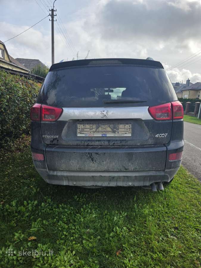Parduodamas Peugeot 4007 - nuotraukos Nr. 3