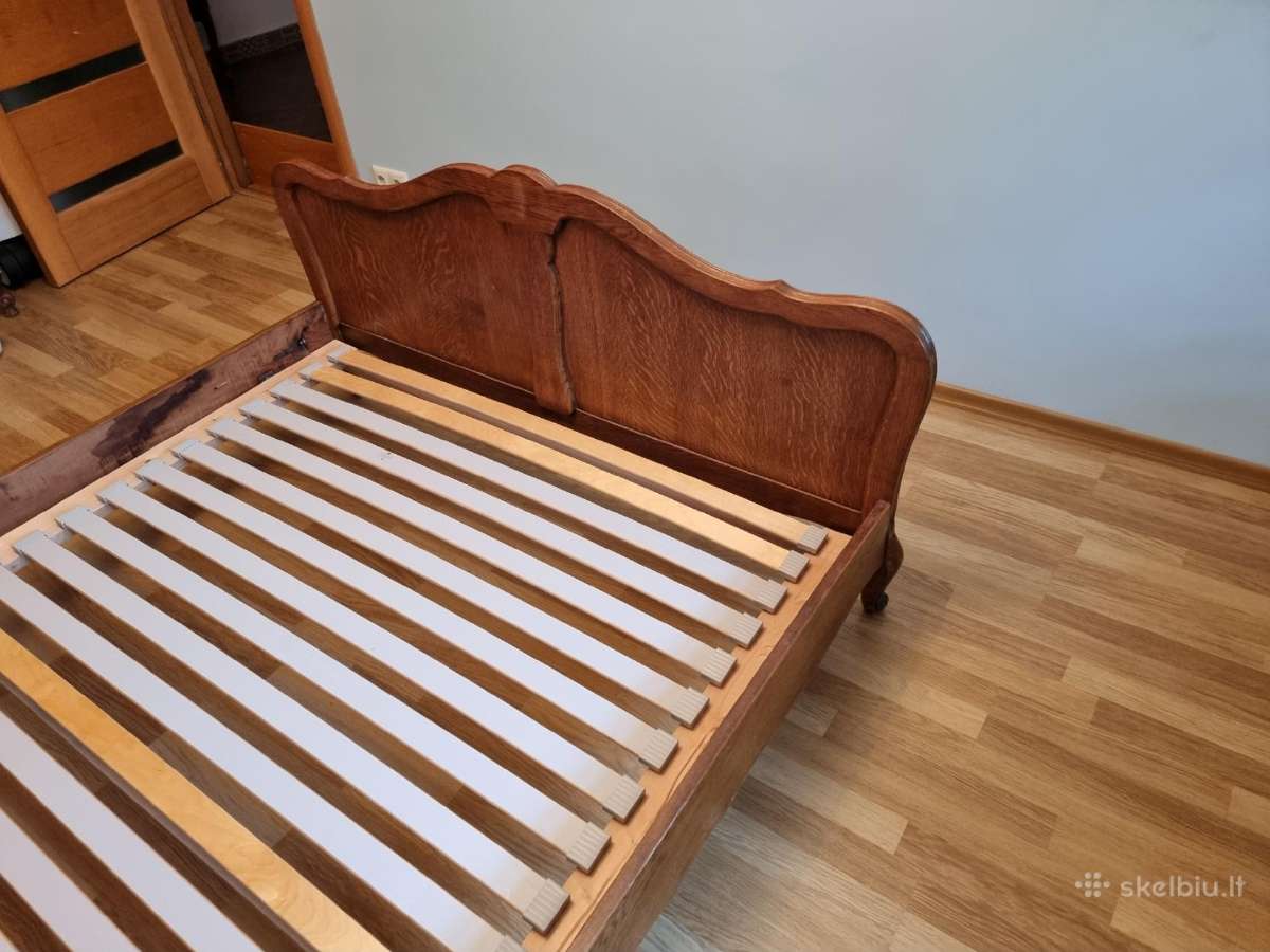 Labai graži vintažinė lova su grotelėmi - nuotraukos Nr. 6