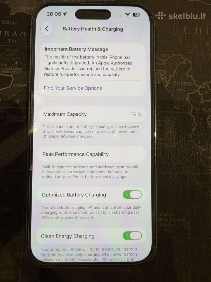 iPhone 14 Pro 128gb Deep Purple - nuotraukos Nr. 5