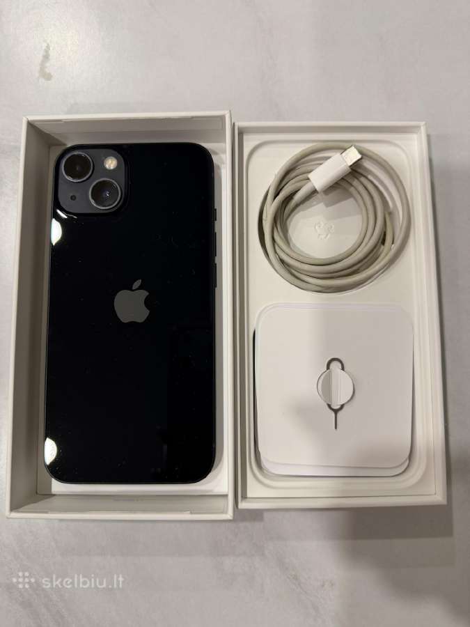 iPhone 13 256gb juodas naudotas - nuotraukos Nr. 2