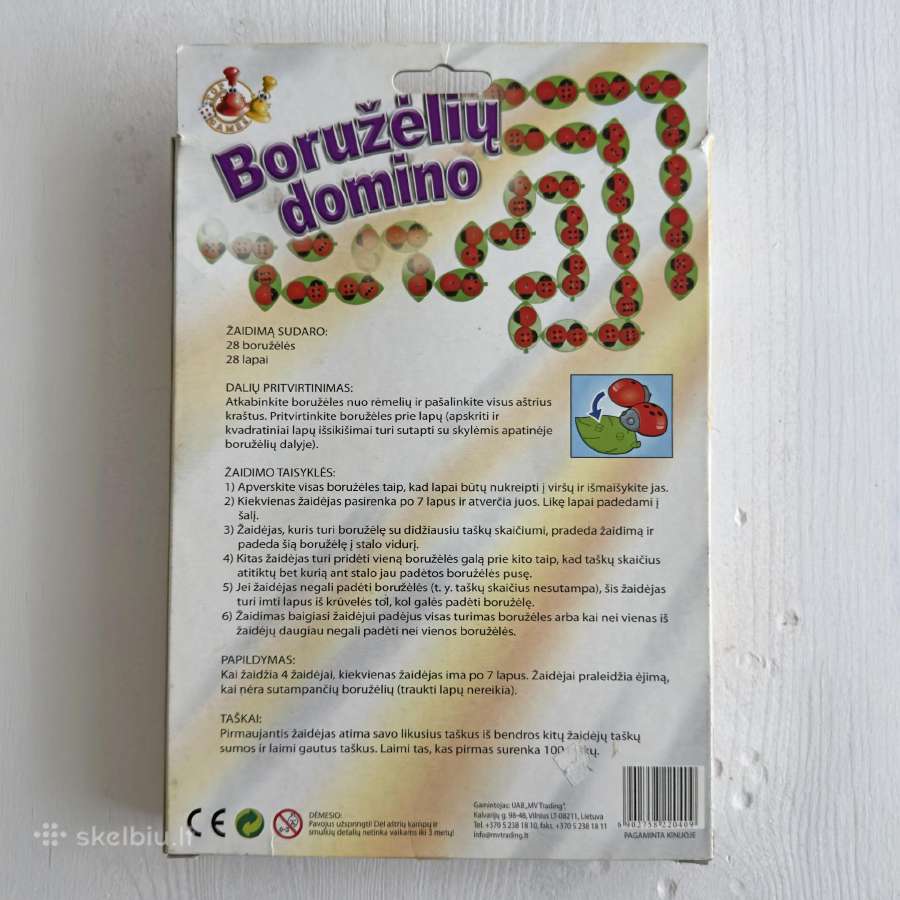 Boružėlių domino - nuotraukos Nr. 2