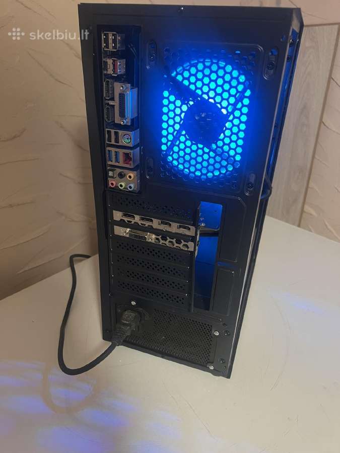 Biudžetinis žaidimų bei darbo pc gtx 1060, i5 16 - nuotraukos Nr. 8