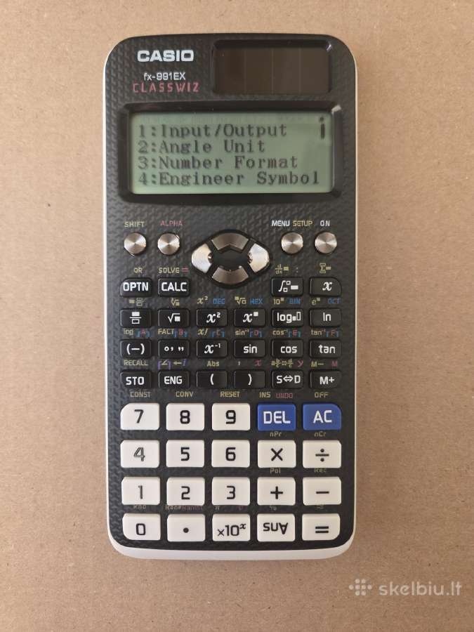 Casio fx-991ex - nuotraukos Nr. 3