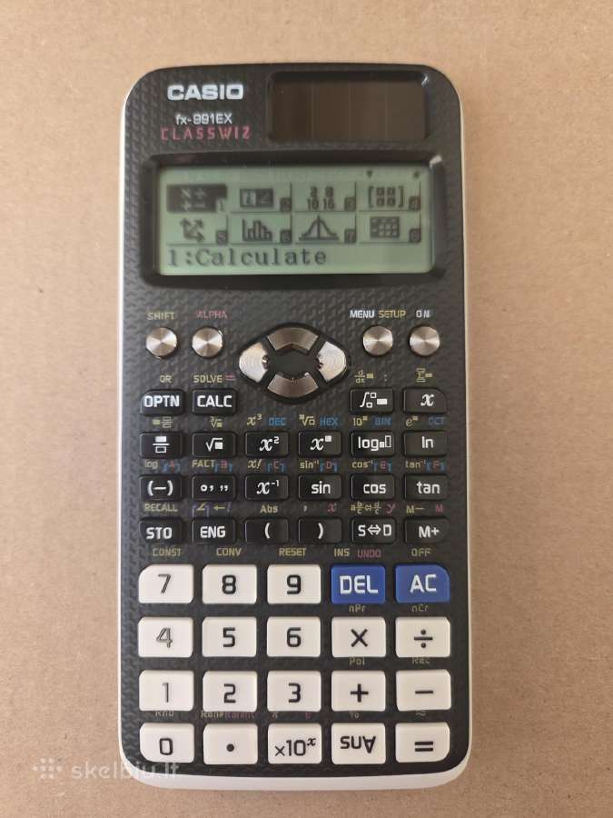 Casio fx-991ex - nuotraukos Nr. 7
