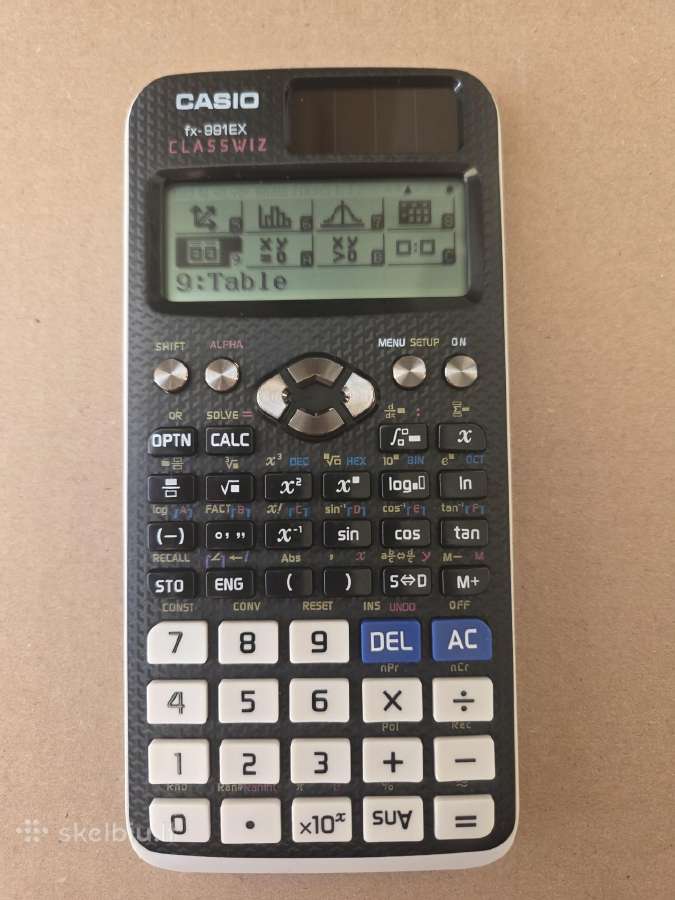 Casio fx-991ex - nuotraukos Nr. 8