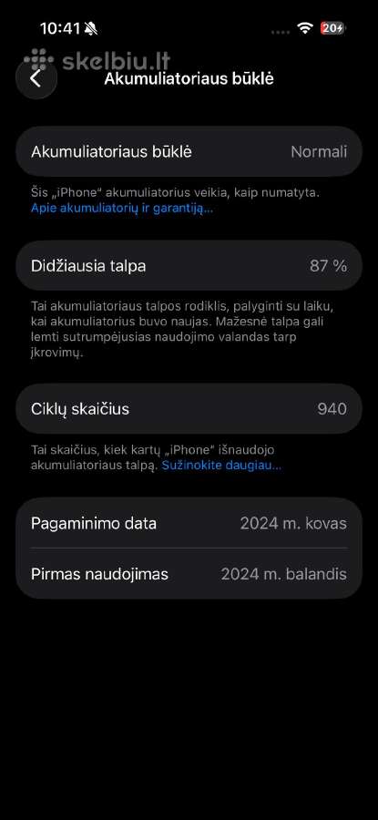 Apple iPhone 15 Pro 512gb - nuotraukos Nr. 10