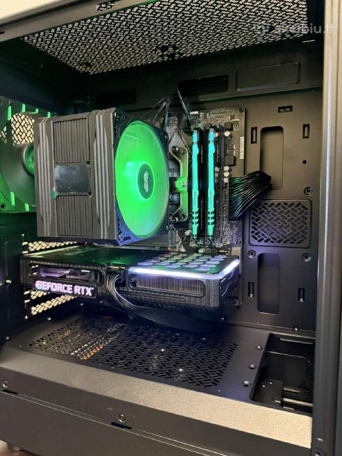 Žaidimų kompiuteris R5 5600 - Rtx 3060 Ti - 16gb - nuotraukos Nr. 7