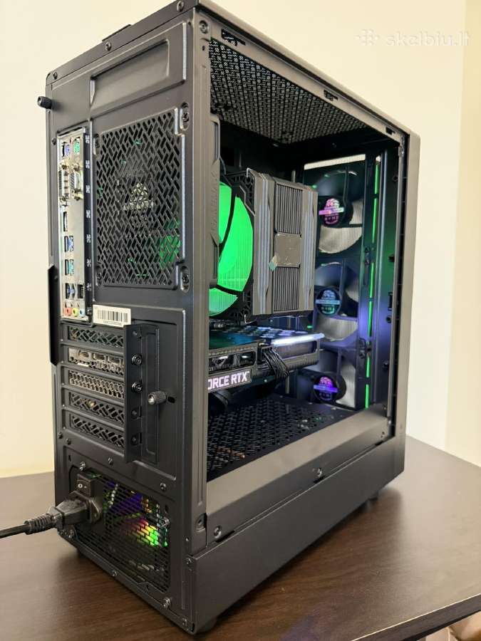 Žaidimų kompiuteris R5 5600 - Rtx 3060 Ti - 16gb - nuotraukos Nr. 9