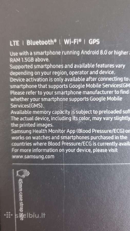 Samsung Galaxy watch 5 Pro - nuotraukos Nr. 8