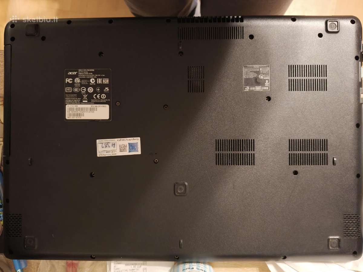 Acer Aspire E5-771 (SSD 256gb + 1tb HDD) - nuotraukos Nr. 4