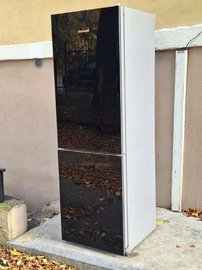 Snaigė Rf34ve šaldytuvas su šaldikliu, stiklinis - nuotraukos Nr. 2