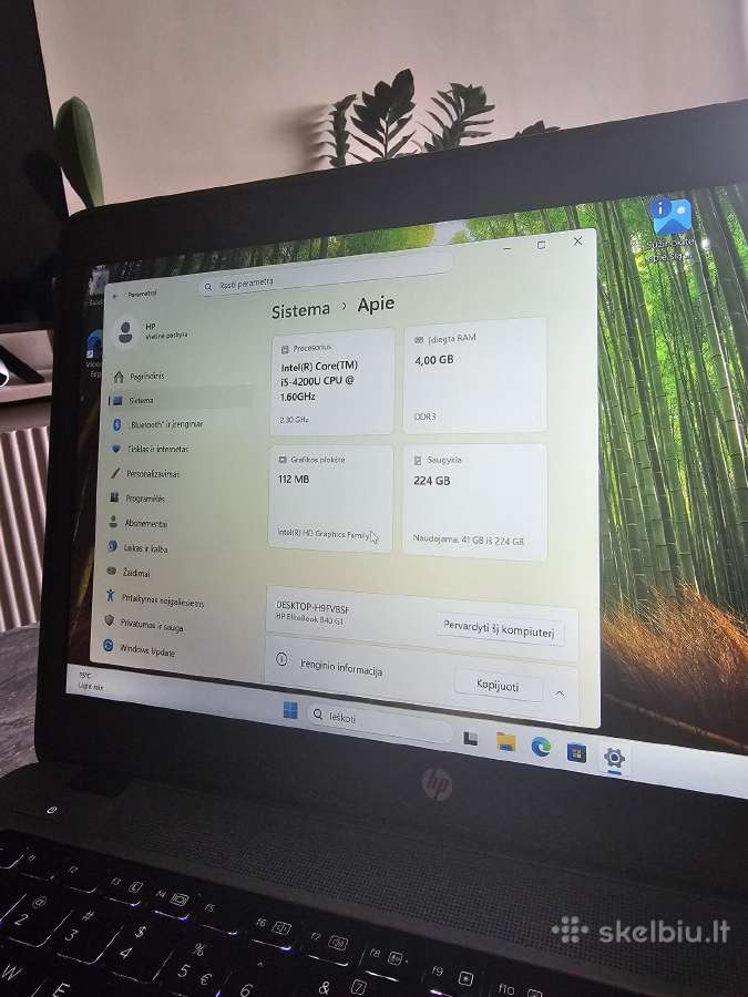 Hp Elite Book 840 G1 - nuotraukos Nr. 2