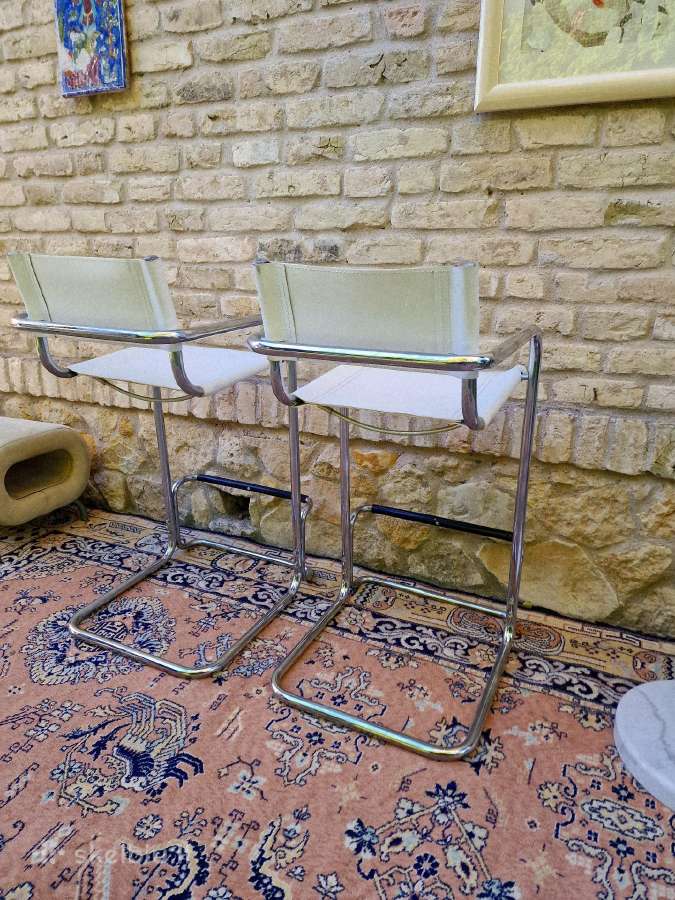 Vintažinės mid century Bauhaus st.baro kėdės - nuotraukos Nr. 17