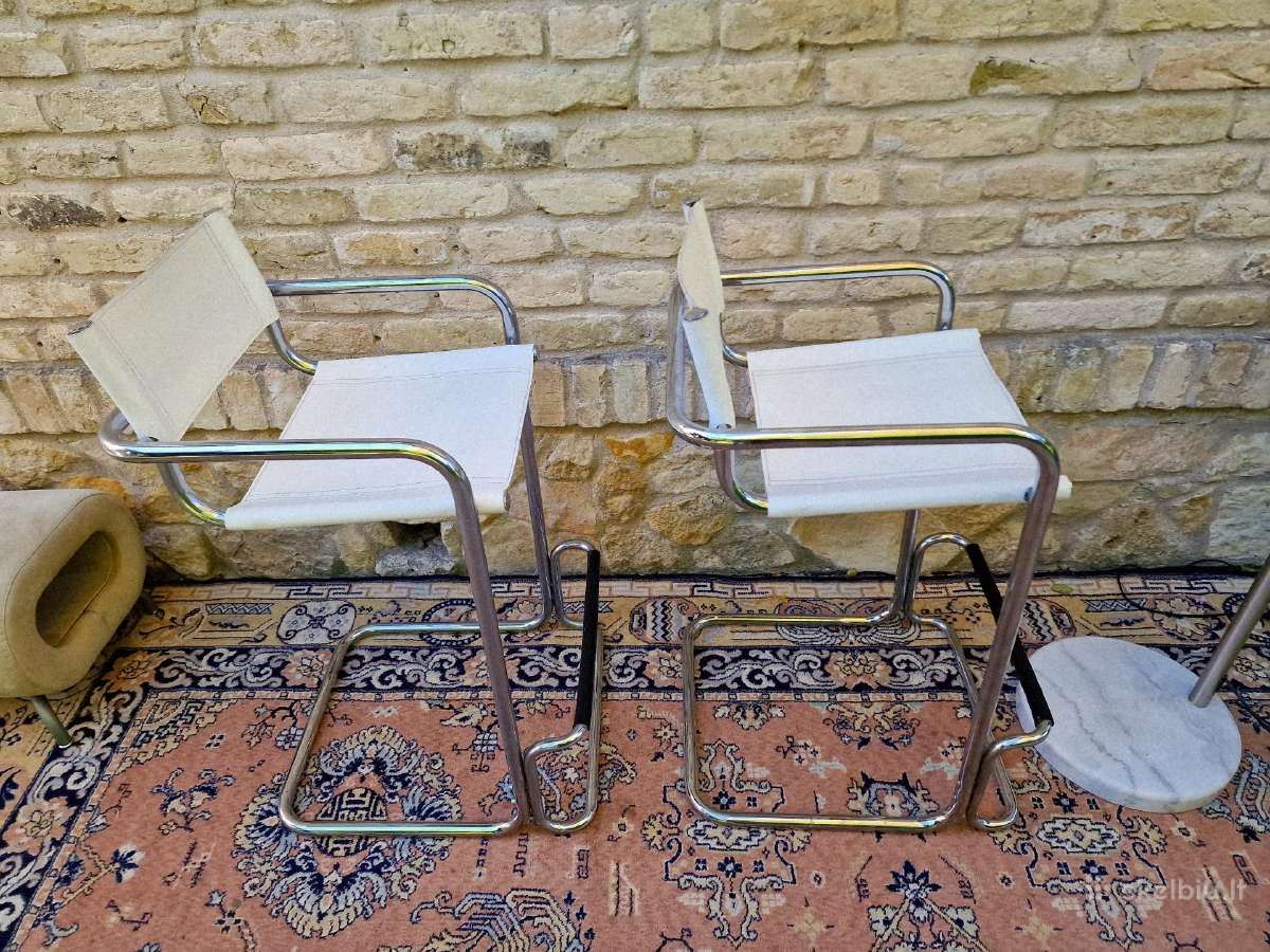 Vintažinės mid century Bauhaus st.baro kėdės - nuotraukos Nr. 24