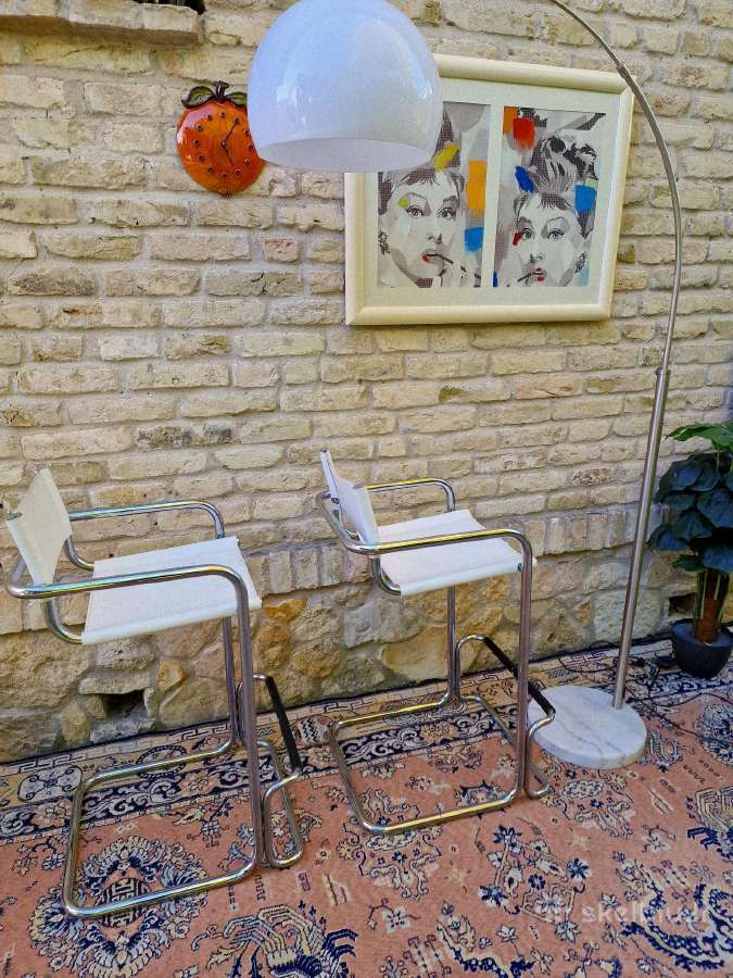 Vintažinės mid century Bauhaus st.baro kėdės - nuotraukos Nr. 28