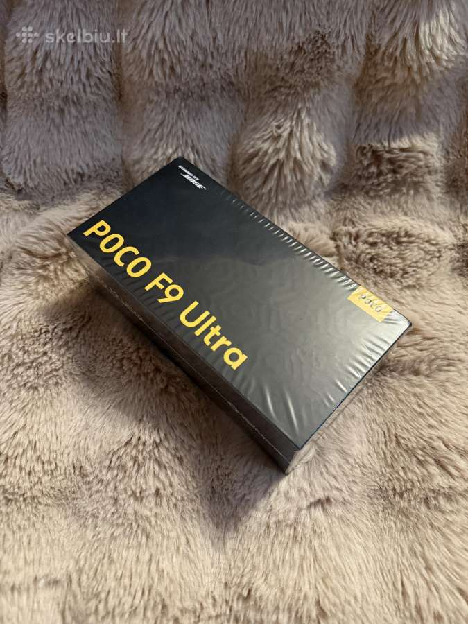Xiaomi Poco F9 Ultra (Naujas - Garantija ) - nuotraukos Nr. 6