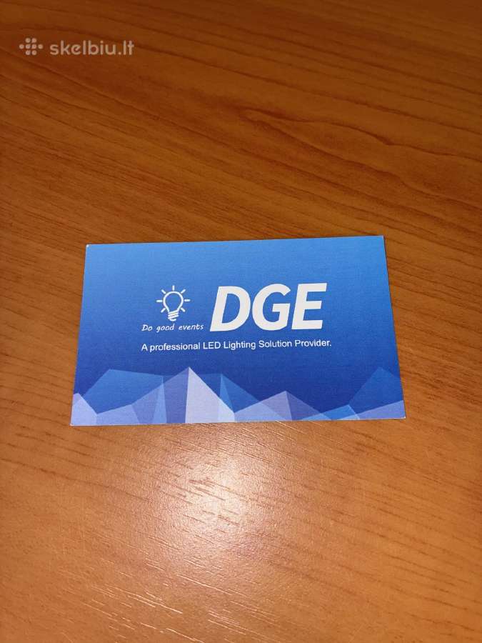 Lemputės Dge E27, 8w, šiltai baltos spalvos - nuotraukos Nr. 5