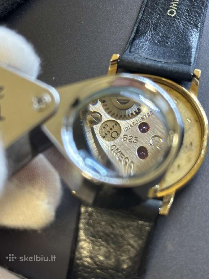 Vintažinė Omega Deville cal 625 - nuotraukos Nr. 14