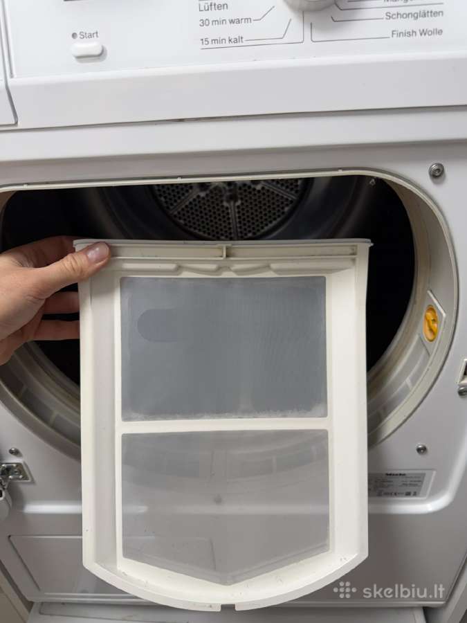 Tvarkinga džiovyklė Miele Tda150 C - nuotraukos Nr. 5