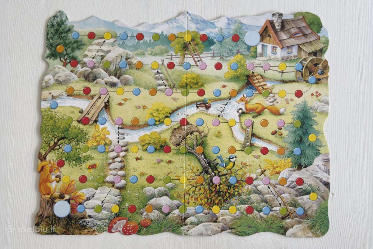 Vaikiškas stalo žaidimas „raudonkepuraitė“ - nuotraukos Nr. 3