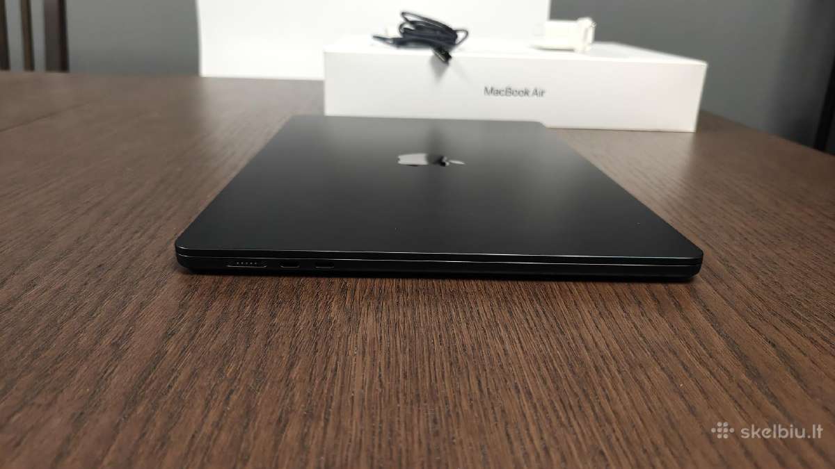 MacBook Air 15 M4 Midnight 16gb 256gb 43 Ciklai - nuotraukos Nr. 11