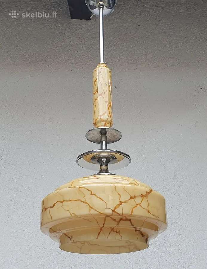 Art Deco šviestuvas - nuotraukos Nr. 4
