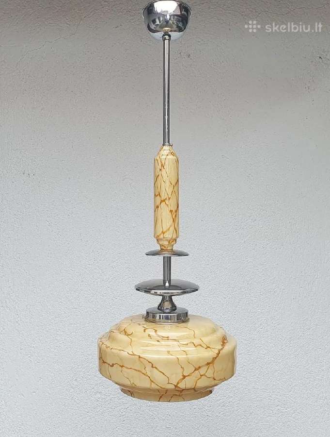 Art Deco šviestuvas - nuotraukos Nr. 3