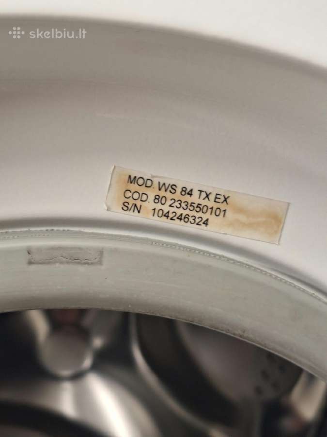 Indesit Ws 84 Tx Ex skalbimo mašina – 50 € - nuotraukos Nr. 6