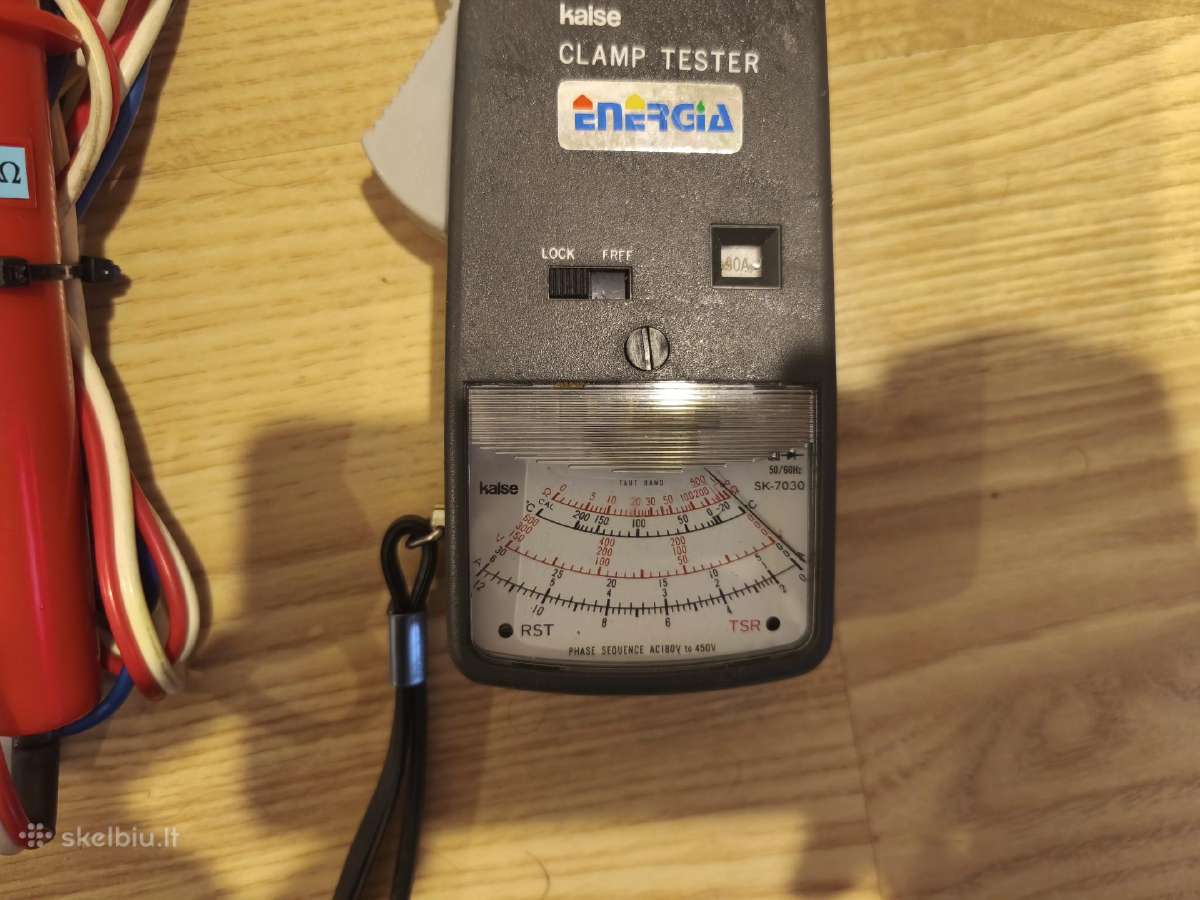 Profesionalus multimetras Kaise Sk-7030 - nuotraukos Nr. 2