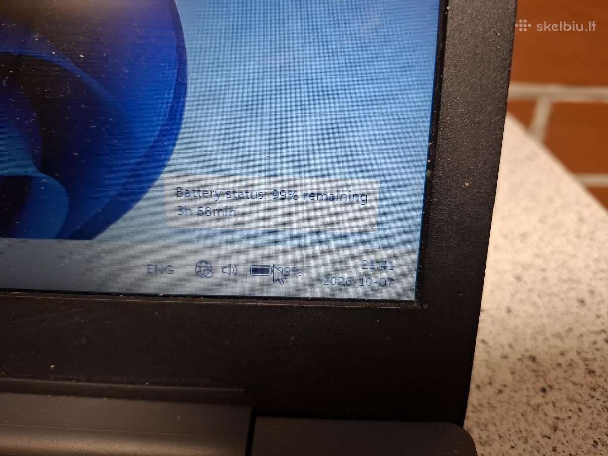 Lenovo V130. Celeron N4000, 4gb ddr3, 120gb SSD - nuotraukos Nr. 5