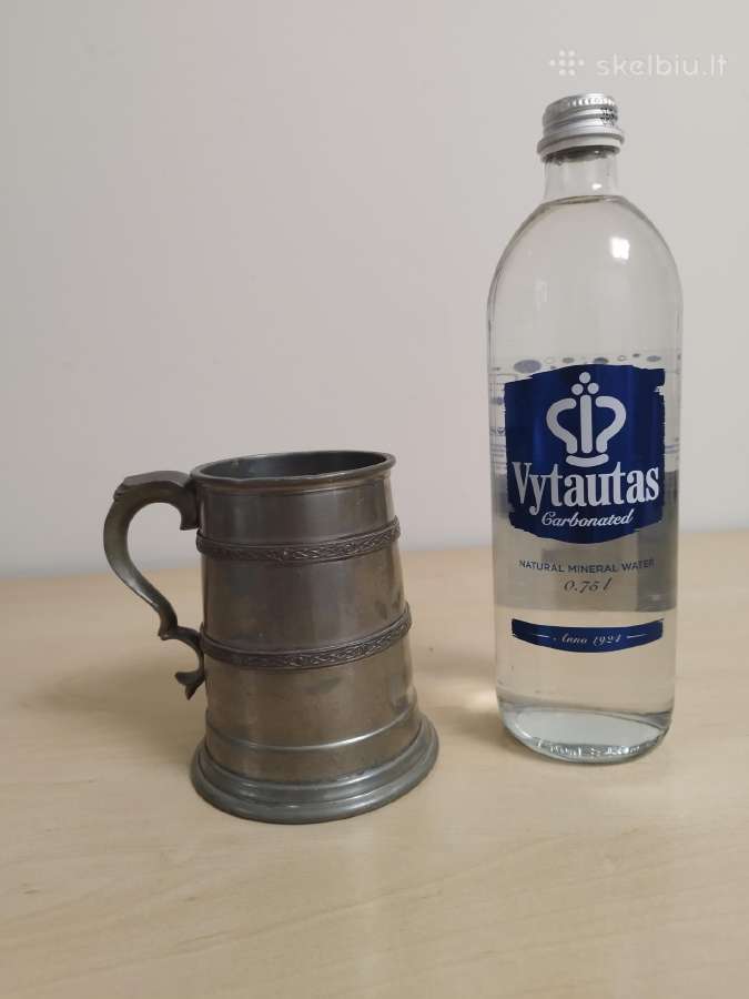 Vintažinis alavo bokalas - nuotraukos Nr. 8