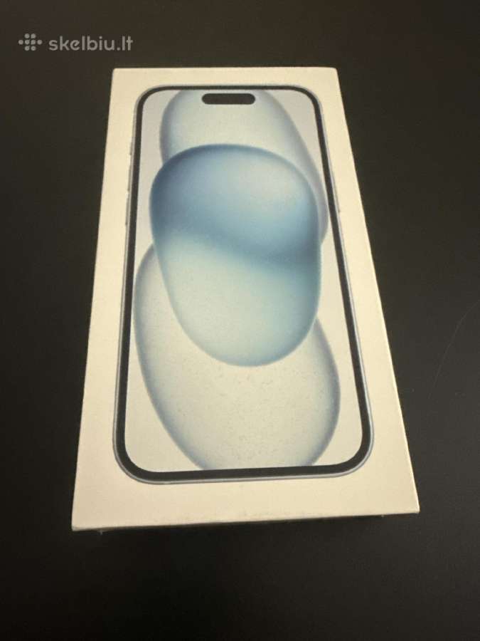 iPhone 15 blue 128 - nuotraukos Nr. 3